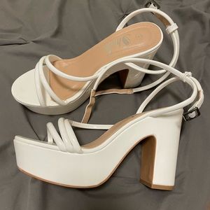 White heels
